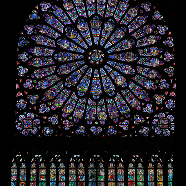 Rose nord de Notre-Dame