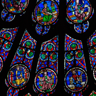 La rose nord de Notre-Dame